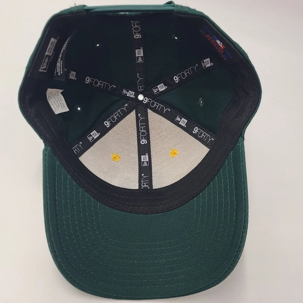 Child Oakland Athletics Hat Snapback 9Forty New Era Green Yellow MLB A's Boys